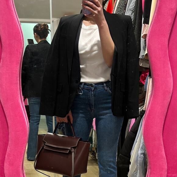 Alexander Wang black blazer with shawl collar size M - Picture 10 of 16